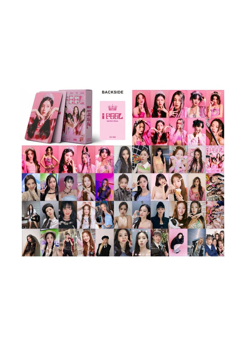 55-Piece Kpop Gidle I Feel New Al Lomo Card For Fans Collection Gifts - Image 4