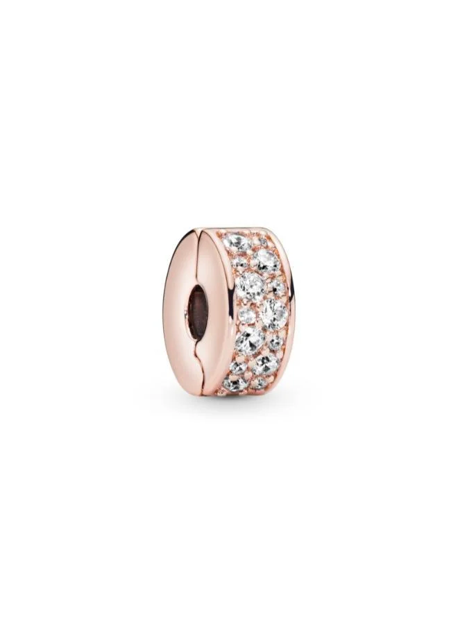 PANDORA Clear Pavé Clip Charm