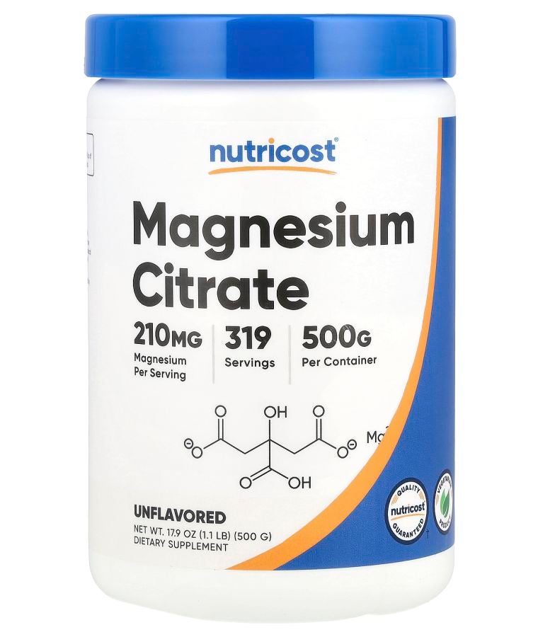 Magnesium Citrate Unflavored  210 mg 17.9 oz (500 g)
