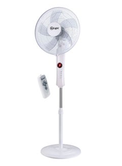 Mr. Light Electrical Stand Fan With Adjustable Height Remote Control And Timer 3 Speeds Program Settings  - Image 1