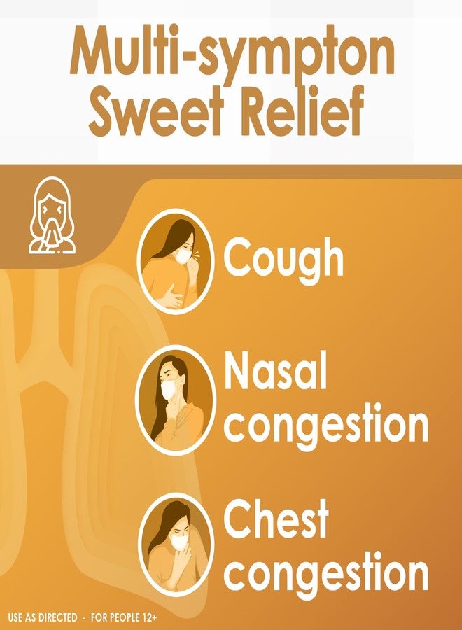 Mucosan Honey Cough & Congestion Syrup Adults | Mucus Expectorant | 1 Pk - Image 2