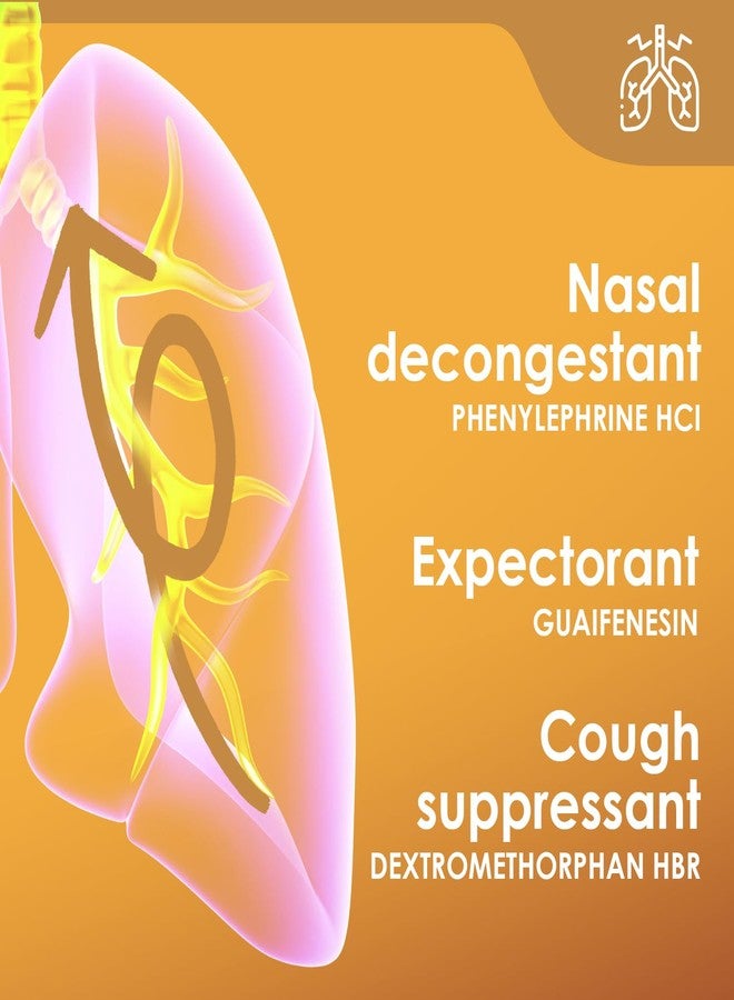Mucosan Honey Cough & Congestion Syrup Adults | Mucus Expectorant | 1 Pk - Image 3