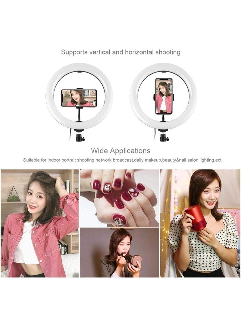 MUNTAQI RGB LED Ring Light MJ36 with Tripod Stand & Phone Holder – 10” Dimmable Soft Light with 26 RGB Colors, 3 Light Modes & Remote – USB Powered Selfie Ring Light for Makeup, TikTok, YouTube, Live Streaming - Image 4