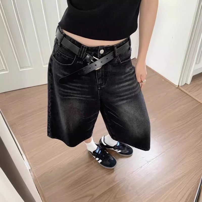 Unisex Classic Denim Jeans Loose Fit Daily Outdoor Wear - Image 4
