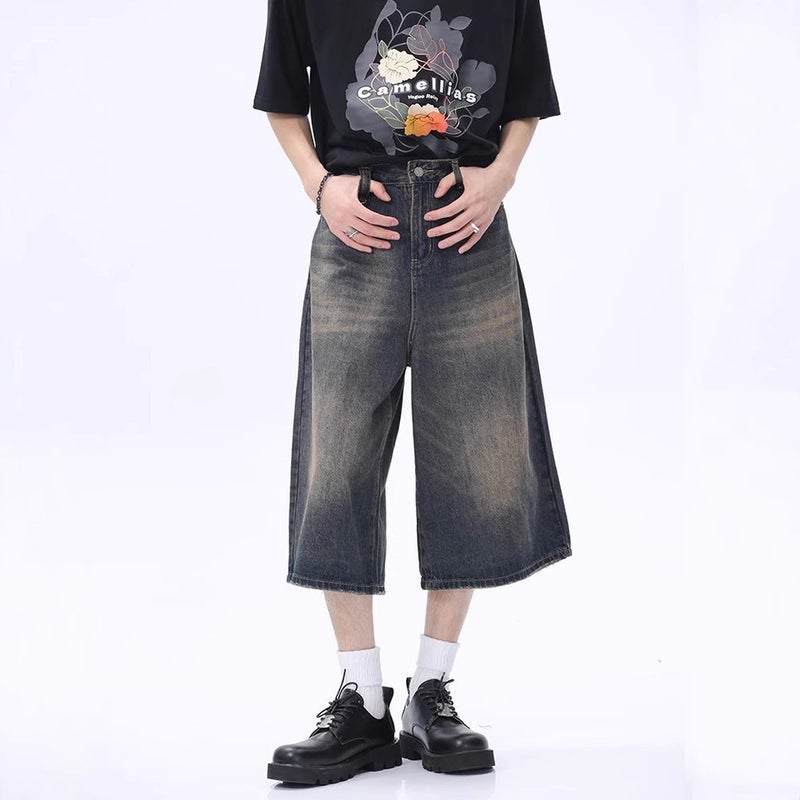 Unisex Classic Denim Jeans Loose Fit Daily Outdoor Wear - Image 5