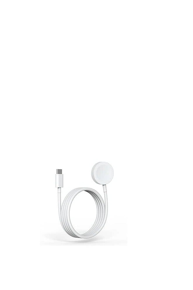 Upgraded for Apple Watch Magnetic Fast Charger to USB-C Cable (1m/Portable) Magnetic Wireless Charging Compatible with Apple Watch Series 8/7/6/SE/5/4/3/2/1. - Image 2