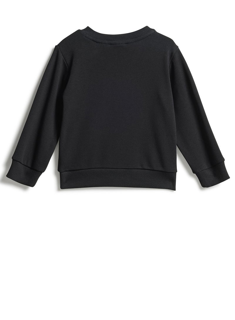 adidas بدلة رياضية للأطفال من آي سمي لون أسود - Image 3