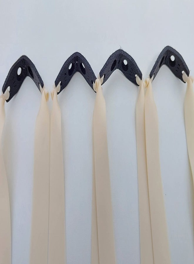 ماركسمان MARKSMAN® 4 قطع من أربطة مطاطية بديلة للمقلاع بطول 24 سم (1.2 مم، شريط مسطح) - Image 4