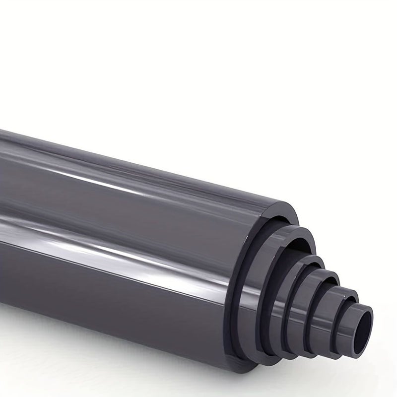 أنبوب بلاستيكي من PVC للري وأرفف DIY، بسمك 3 4 بوصة، معزز ثقيل، سطح أسود ناعم، مظهر نظيف، للاستخدام الزراعي والبستاني. - Image 2