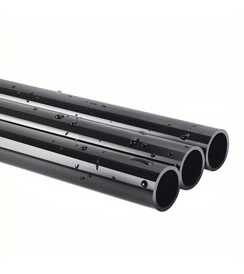 أنبوب بلاستيكي من PVC للري وأرفف DIY، بسمك 3 4 بوصة، معزز ثقيل، سطح أسود ناعم، مظهر نظيف، للاستخدام الزراعي والبستاني. - Image 4