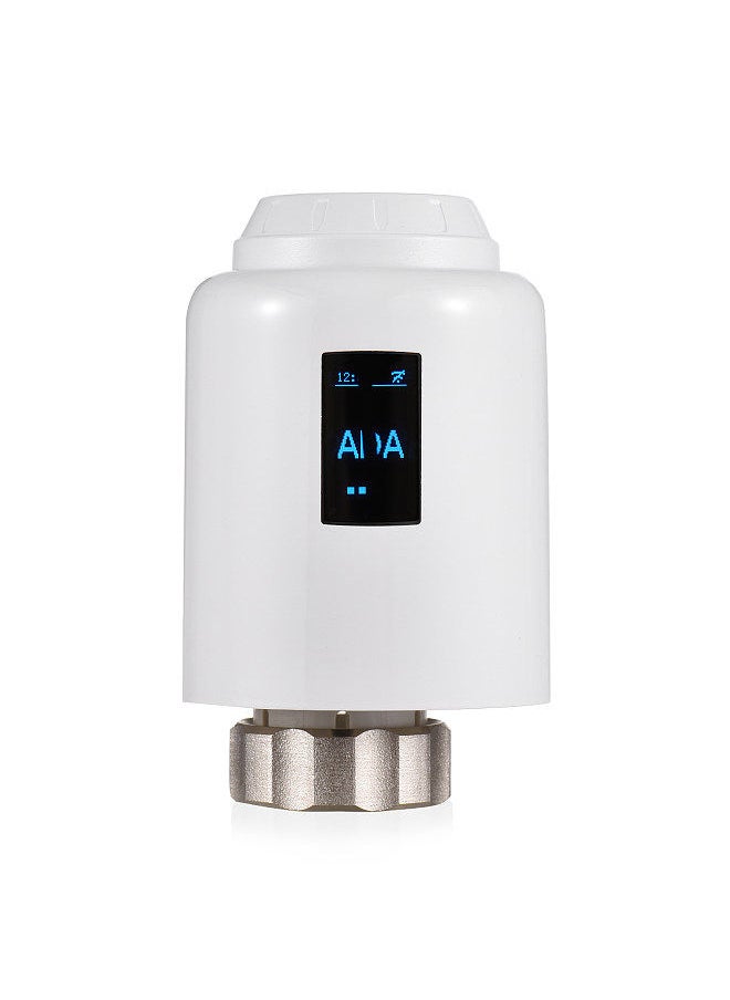 Generic - Thermostatic Radiator Valve Programmable Smart Radiator Thermostat APP Control Voice Control with OLED Screen Compatible with Alexa Google Assistant Window Opened Detection Anti Freezing - Image 1