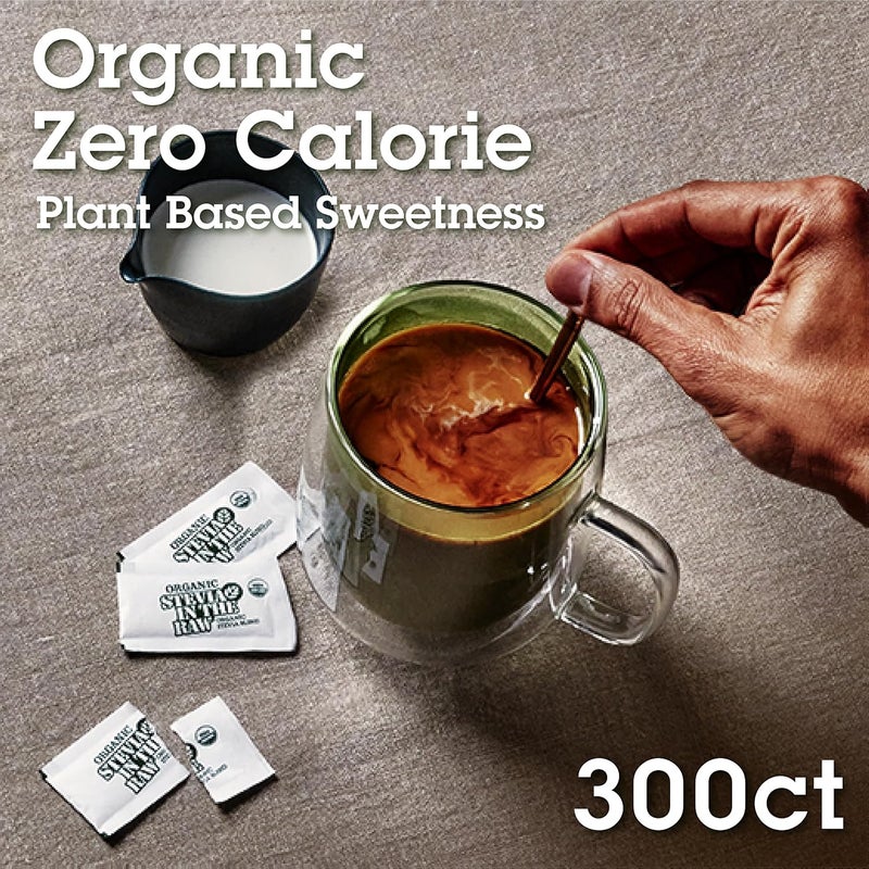 IN THE RAW Organic Stevia In The Raw Sweetener Packets - 300 Count - Image 3