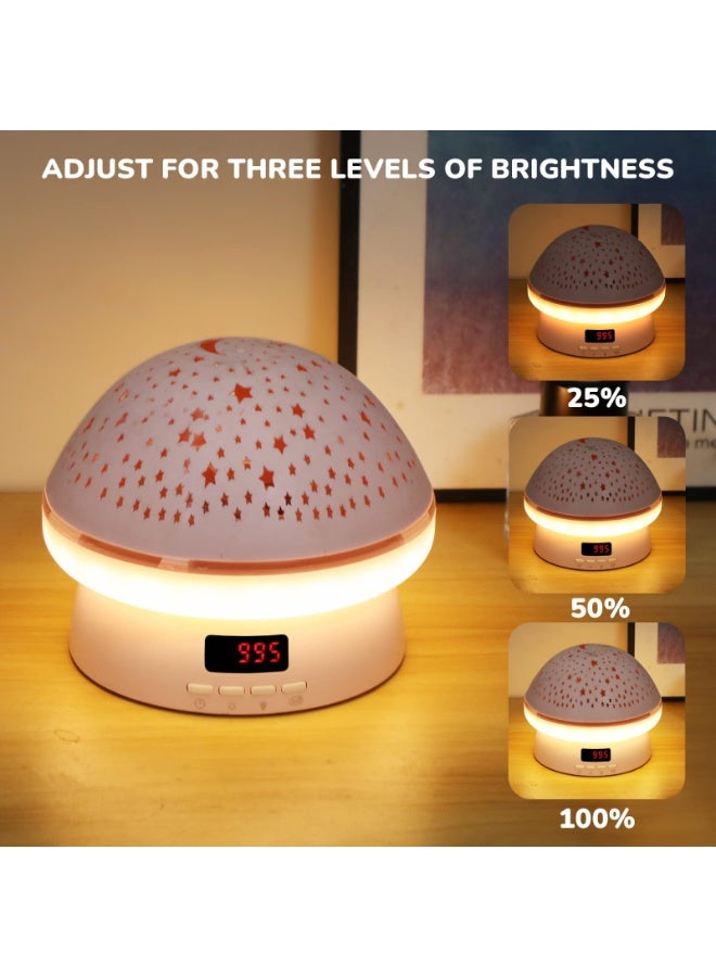 Star Projector for Kids Bedroom,Star Night Light Projector with Timer & Remote Control,Rotating Star Sky Moon Light with 8 Colors Options,Sleep Helper Gift Toys for 2-10 Year Old Girls Boys (Pink) - Image 4