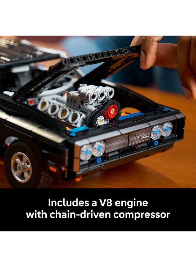 LEGO Technic Fast and Furious Dodge Charger R/T Car 42231 (Age 18+, 1516 Pieces) - Image 4