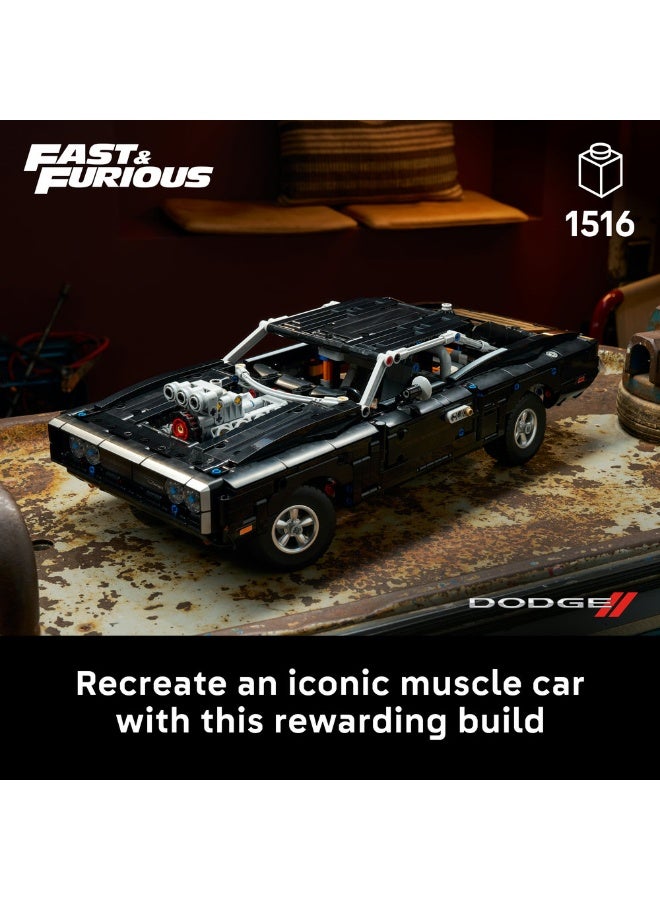 LEGO Technic Fast and Furious Dodge Charger R/T Car 42231 (Age 18+, 1516 Pieces) - Image 2