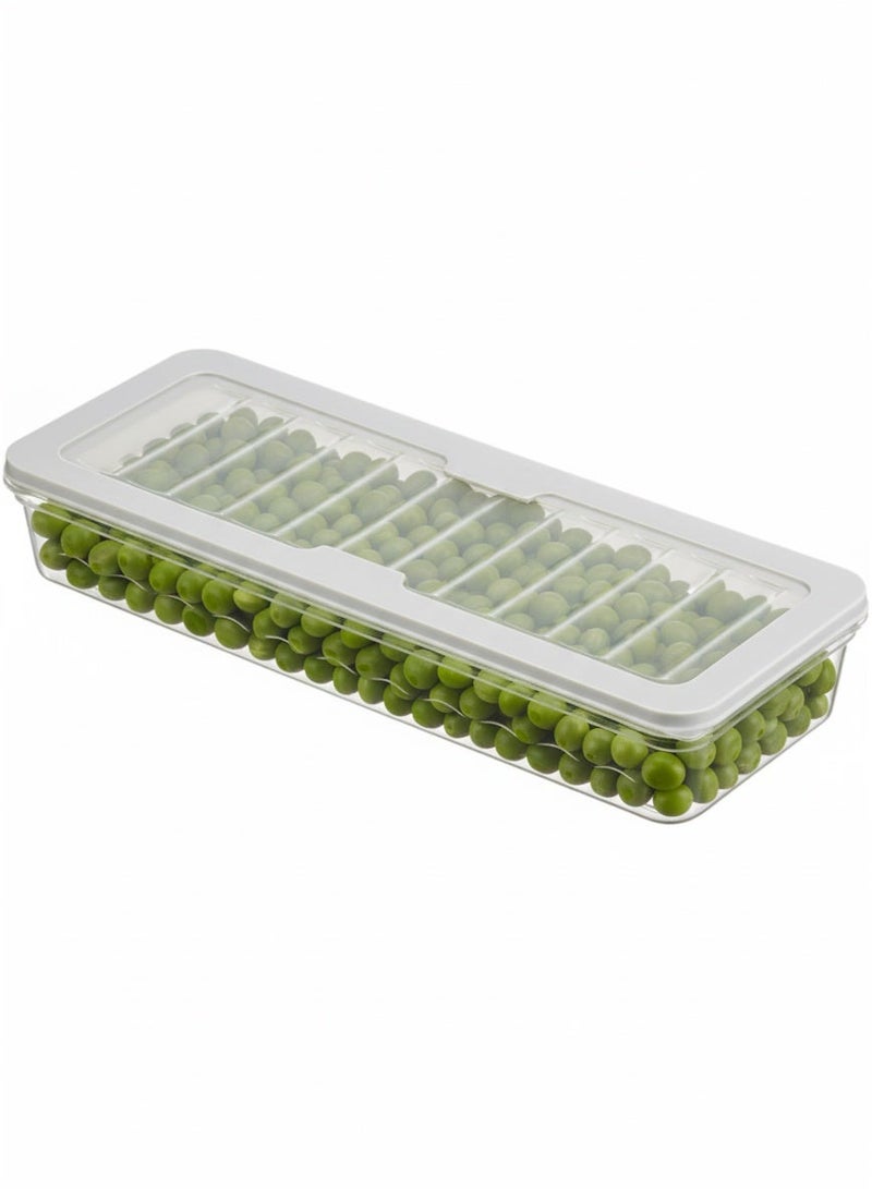 حافظة طعام بلاستيكية 1170 مل Fresh Box، مقاومة للتجميد العميق Deep Freeze، BPA Free آمنة من المواد الضارة، بغطاء محكم الغلق Airtight Lid لحفظ الطعام طازجًا، مناسبة لتحضير الوجبات Meal Prep، وجبات الغداء Lunch، بقايا الطعام Leftovers، للاستخدام في الميكروويف Microwave، والفرن Oven، والفريزر Freezer، وغسالة الصحون Dishwasher، حافظة طعام بلاستيكية قوية، متعددة الاستخدامات، مناسبة للمكتب Office، للمنزل Home، وللسفر Travel، خفيفة الوزن Compact، سهلة التنظيف Easy Clean، مقاومة الروائح، مثالية لحفظ الفواكه Fruit والخضار Vegetables واللحوم Meat والأسماك Fish والمأكولات الجاهزة Ready Meals، تصميم عملي Practical Design مع أغطية محكمة ومقاومة للتسرب Leakproof - Image 3