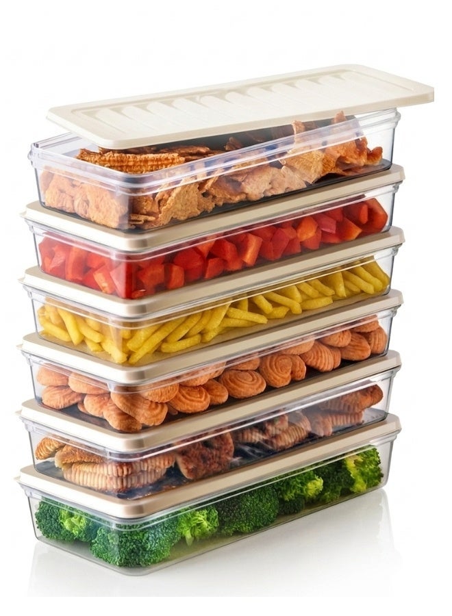 حافظة طعام بلاستيكية 1170 مل Fresh Box، مقاومة للتجميد العميق Deep Freeze، BPA Free آمنة من المواد الضارة، بغطاء محكم الغلق Airtight Lid لحفظ الطعام طازجًا، مناسبة لتحضير الوجبات Meal Prep، وجبات الغداء Lunch، بقايا الطعام Leftovers، للاستخدام في الميكروويف Microwave، والفرن Oven، والفريزر Freezer، وغسالة الصحون Dishwasher، حافظة طعام بلاستيكية قوية، متعددة الاستخدامات، مناسبة للمكتب Office، للمنزل Home، وللسفر Travel، خفيفة الوزن Compact، سهلة التنظيف Easy Clean، مقاومة الروائح، مثالية لحفظ الفواكه Fruit والخضار Vegetables واللحوم Meat والأسماك Fish والمأكولات الجاهزة Ready Meals، تصميم عملي Practical Design مع أغطية محكمة ومقاومة للتسرب Leakproof - Image 1