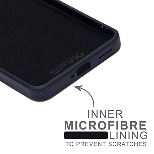 SPRIG Compatible with Realme GT 2 Phone TPU Basic Premium Back Cover Drop Tested Shock Proof Mobile Case for Men, Women, Boys and Girls with Camera Protection (Black) - Image 5