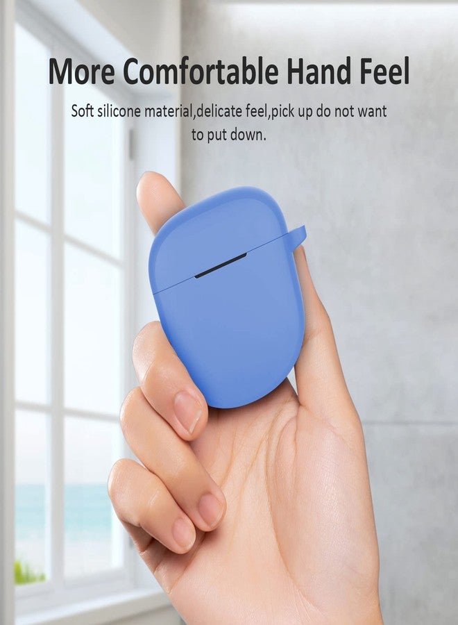 LEFXMOPHY Case Cover for Bose QuietComfort Earbuds II 2 2022 New, Blue Silicone Protective Protector Sleeve Accessory Glow in Dark - Image 2