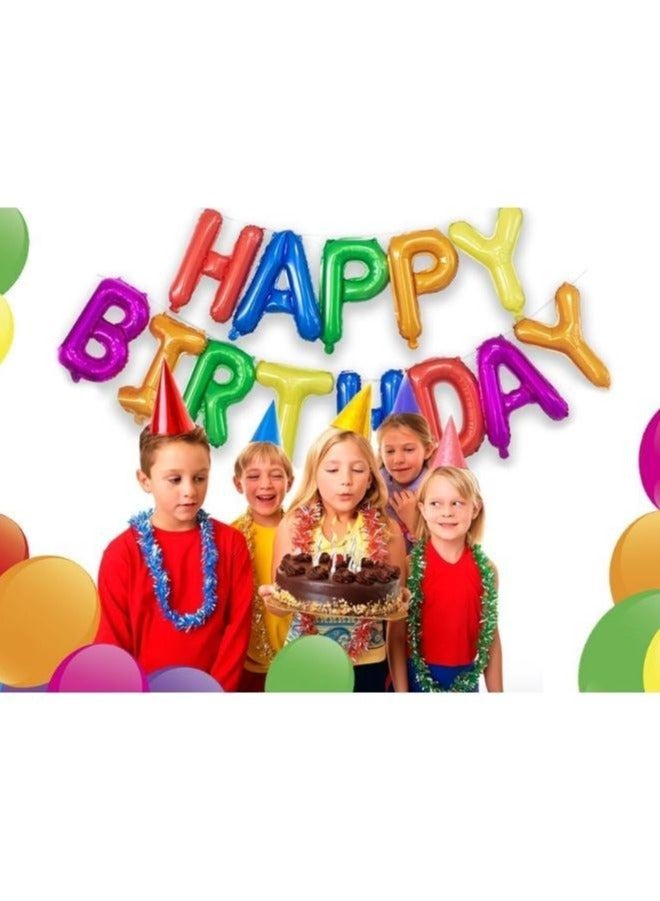 13pcs/set Latex Balloon, Slogan Graphic Mixed Color Party Celebration Decoration Balloon For Birthday Party - Image 2