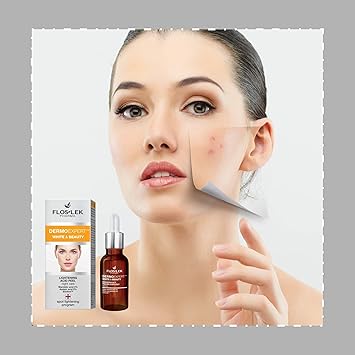 Flos Lek FLOSLEK Whitening Brightening Face Acid Night Peeling 30 ml Lightens Moisturizes Softens Evens Skin Colour Smoother Brighter Complexion Reduces the Intensity of Blemishes - Image 4