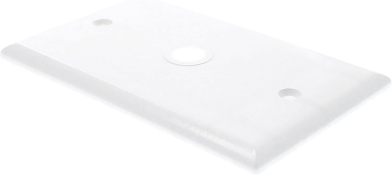 Cooper Wiring 2128WBox 1 Gang Coax Or Telephone Wire Wallplate White Pack Of 25 - Image 2