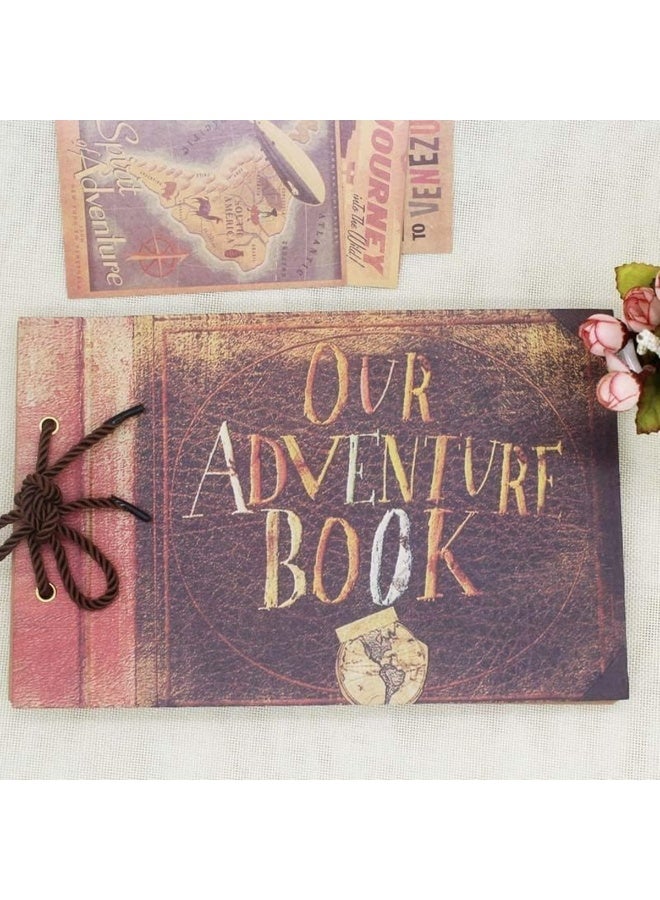 Vintage Memory Keeper – 40-Page DIY Scrapbook Album for Weddings, Anniversaries & Family Milestones - Image 2
