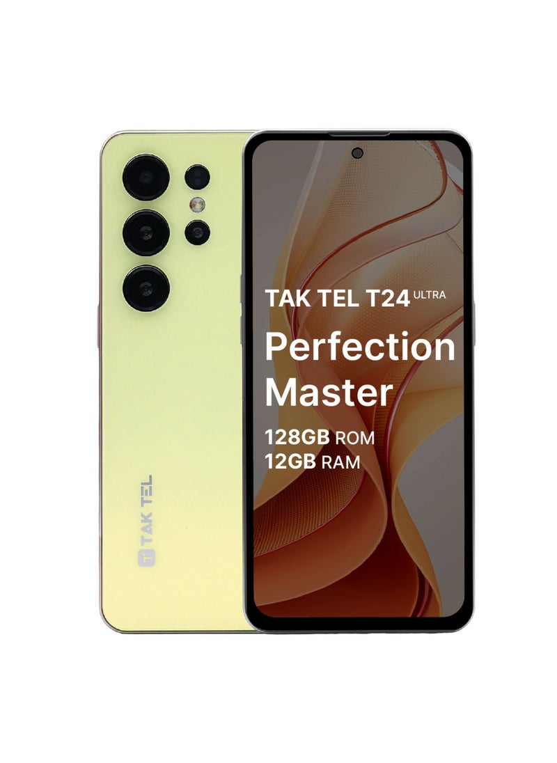 تا كتيل Tak Tel T24 هاتف ذكي يعمل بنظام Android بسعة تخزين 128 جيجابايت، وذاكرة الوصول العشوائي 12 جيجابايت، وشاشة عالية الدقة 6.6 بوصة، وبطارية 5000 مللي أمبير في الساعة، وكاميرا بدقة 13 ميجابكسل  - Image 1