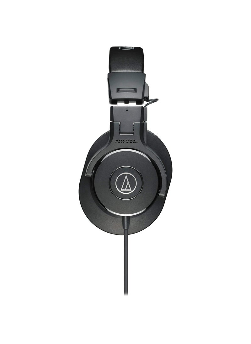 audio-technica Audio-Technica ATH-M30x Professional Studio Monitor Headphones, Black  - Image 3