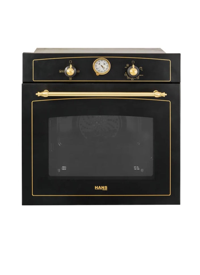 Hans Hans Oven 60 cm Built in Gas with Grill and Cooling Fan HANS OGO204.11  - Image 1