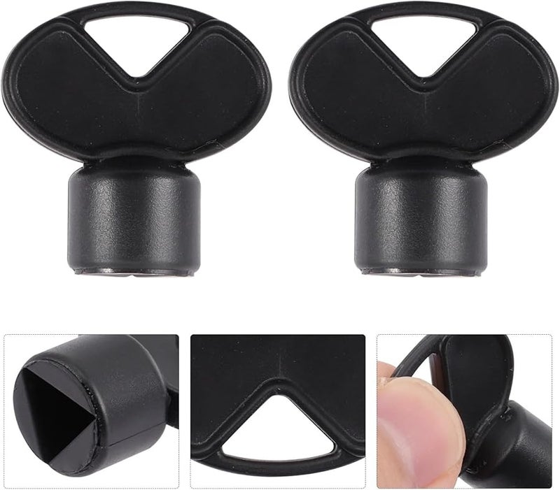Universal Plastic Toilet Paper Dispenser Key Replacement 8pcs Hotel Restroom Supplies - Image 3