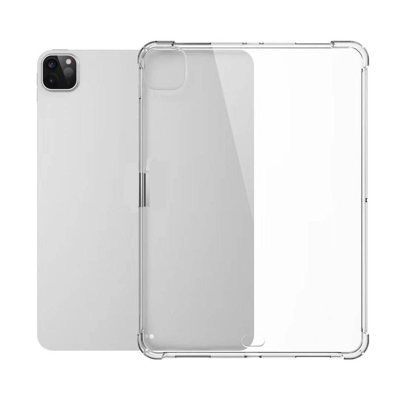حافظة آيباد شفافة بظهر واضح لجهاز iPad Pro 11 باللون شفاف بظهر شفاف للاستخدام المنزلي للسفر لترتيب الأغراض - Image 5