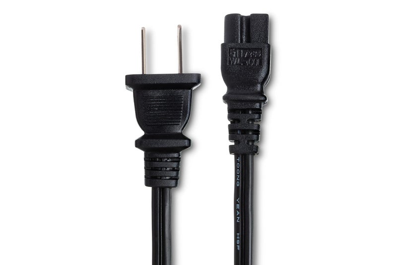 Hosa PWP-461 IEC C7 polarized to NEMA 1-15P Power Cord, 8 Feet - Image 3