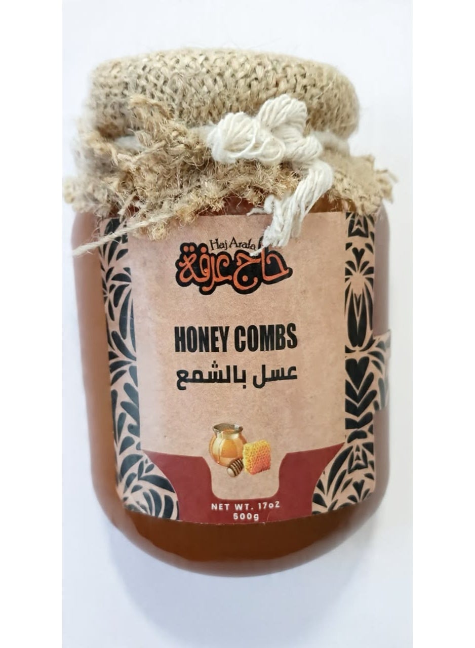 سعر ومواصفات حاج عرفة عسل مع شمع النحل 500 جرام (ZF7AA1902B66599EC375CZ) على Noon EG