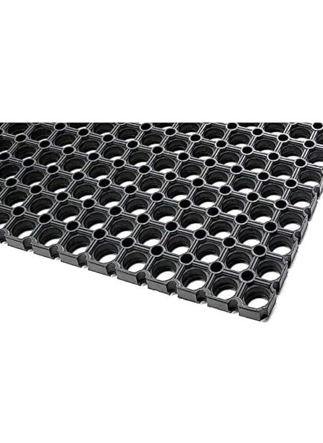 Generic Pannama Door Mat 22Mm Rubber Hollow 40X60 Cm Made In India  - Image 3