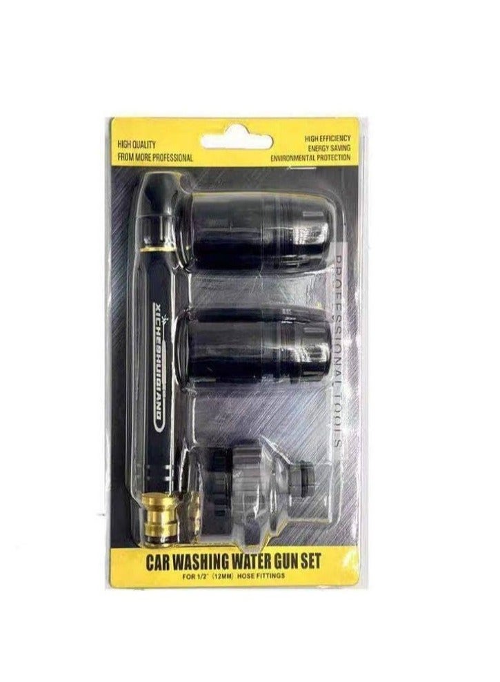 مسدس رش ماء محمول عالي الضغط بفوهة عالية الضغط لغسيل السيارات - Image 3