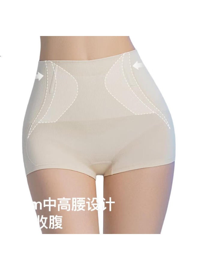 Curveism Curvism Women'S Safety Shorts Anti-Light Summer Thin Seamless High Waist Tummy Control Non-Curling Lifting Skin Color M - Image 1