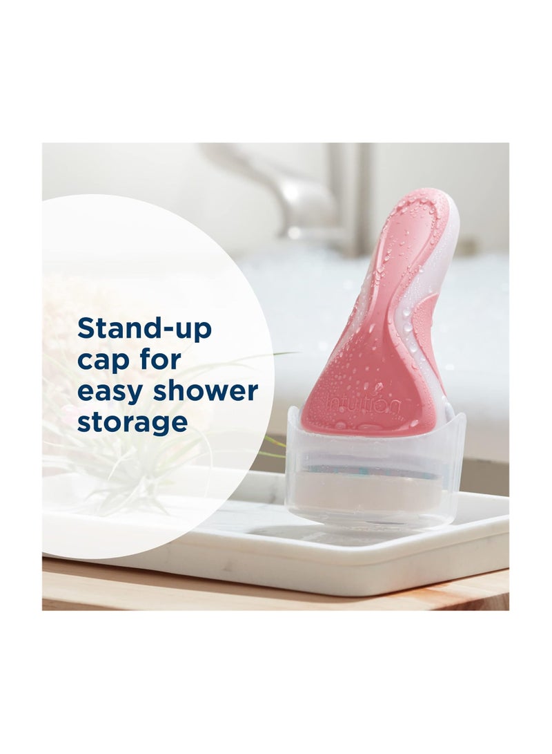 schick Intuition Lemon Berry Breeze Refill Blade Cartridges for Women Pack of 3 - Image 5