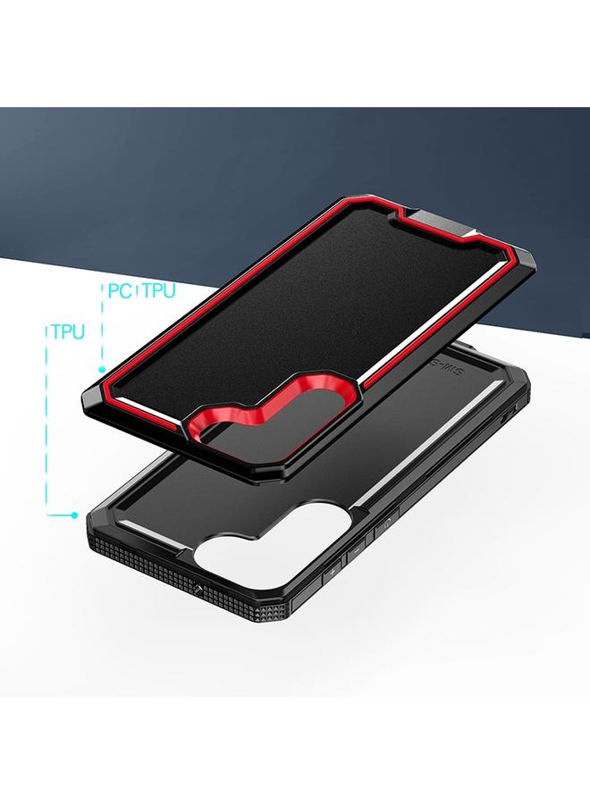 erorex Case For Samsung Galaxy S23+ 5G Armour Two-color TPU + PC Phone Case - Image 3