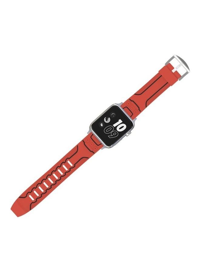 NIBEMINENT Replacement Watchband for Apple Watch Series 3/2/1 42mm Red - Image 5