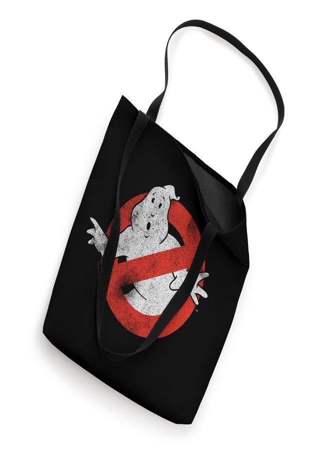 Ghostbusters Distressed No Ghost Logo Vintage Movie Tote Bag - Image 2