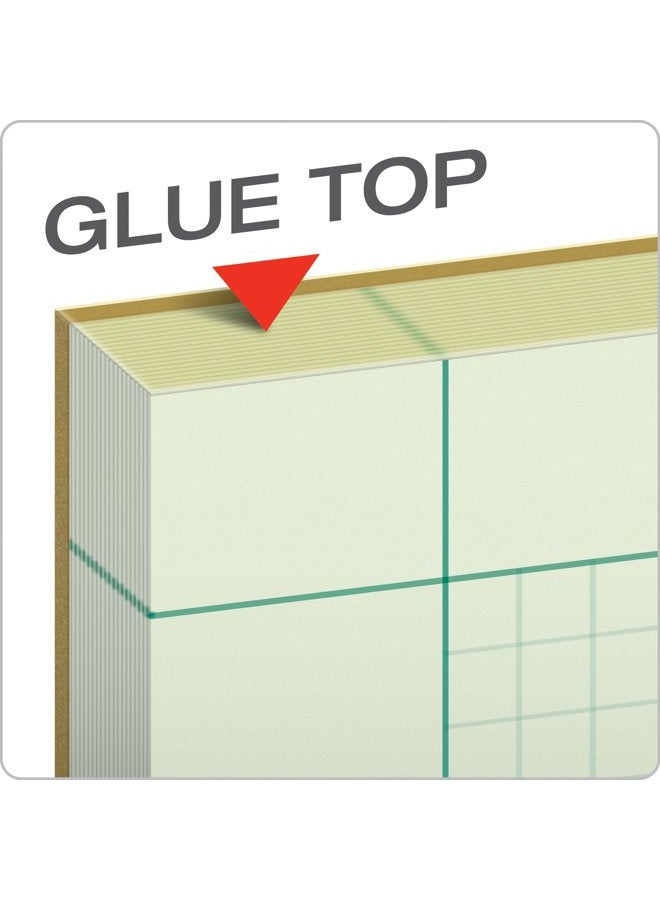 Ampad Engineer Pad, 5 Squares per Inch, 8.5" x 11", 200 Sheet Pad, Green (22-144) - Image 4
