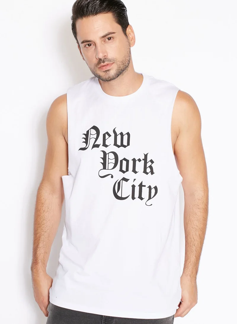 TOPMAN NYC Print Vest