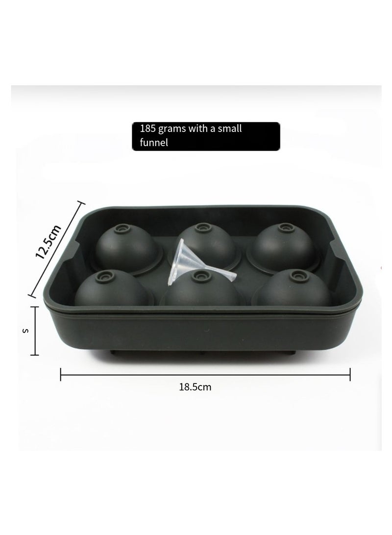 General Silicone ice cube tray with lid, make large ice cubes, large whiskey ice cube mold, for cocktails and wine, soup and frozen snacks, easy release quick frozen ice ball mold  - Image 4