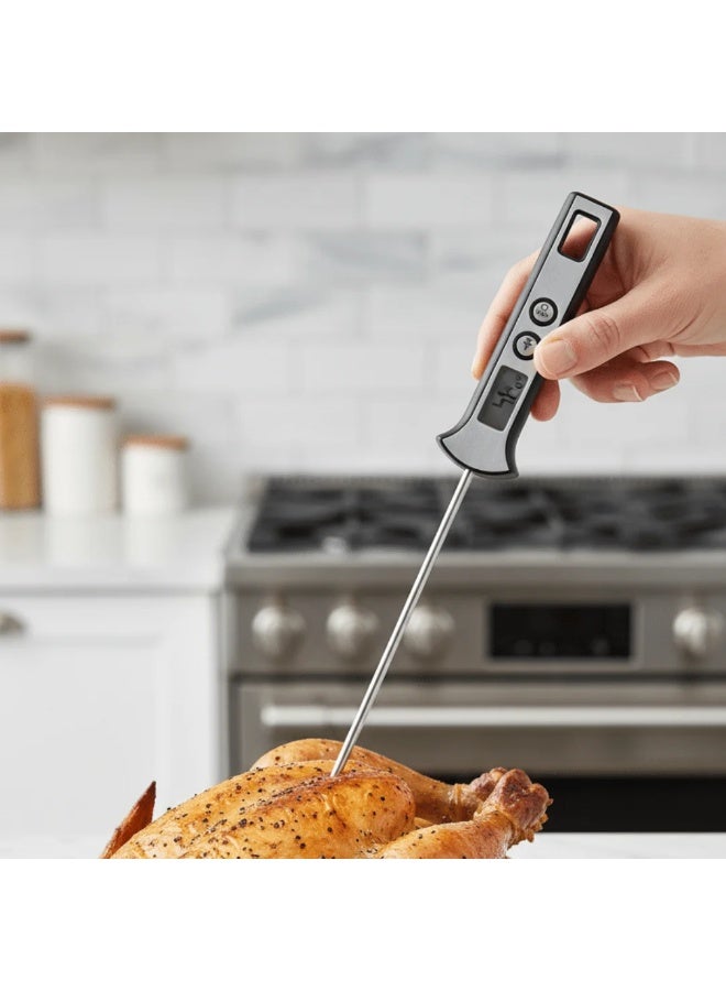 Danny Home Digital Food Thermometer 23 cm – Instant Read Cooking Thermometer with Stainless Steel Probe, Wide Range -30°C to 280°C for Meat, BBQ & Baking - Image 3