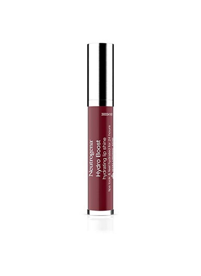 Neutrogena Hydro Boost Moisturizing Lip Gloss Hydrating Non Stick And Non Drying Luminous Tinted Lip Shine With Hyaluronic Acid To Soften And Condition Lips 70 Velvet Wine 0.10 Oz  - Image 1
