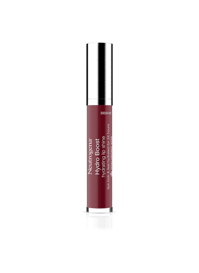 Neutrogena Hydro Boost Moisturizing Lip Gloss Hydrating Non Stick And Non Drying Luminous Tinted Lip Shine With Hyaluronic Acid To Soften And Condition Lips 70 Velvet Wine 0.10 Oz  - Image 2