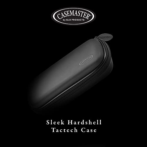 Casemaster Warden 3 Dart Case, Holds Extra Accessories, Shafts and Flights, Compatible with Steel Tip and Soft Tip Darts, Impact & Water Resistant TacTech Shell, Black Zipper - Image 3