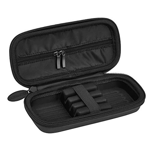 Casemaster Warden 3 Dart Case, Holds Extra Accessories, Shafts and Flights, Compatible with Steel Tip and Soft Tip Darts, Impact & Water Resistant TacTech Shell, Black Zipper - Image 2