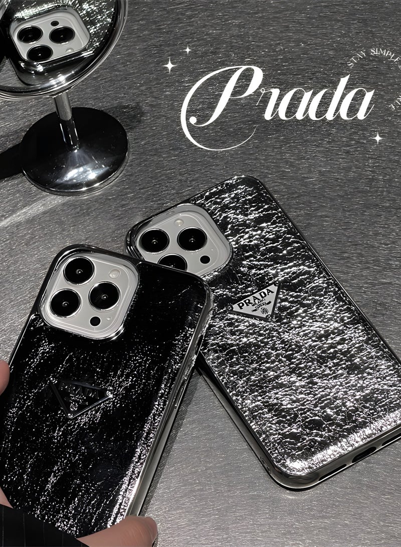 AL RAID Luxury Mirror Case for iPhone 14 Pro, Slim Shockproof Protective Back Cover with Camera Protection - Image 4